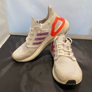 Adidas Ultraboost 20 Shoes Women’s Size 9 Cloud White Athletic Shoes